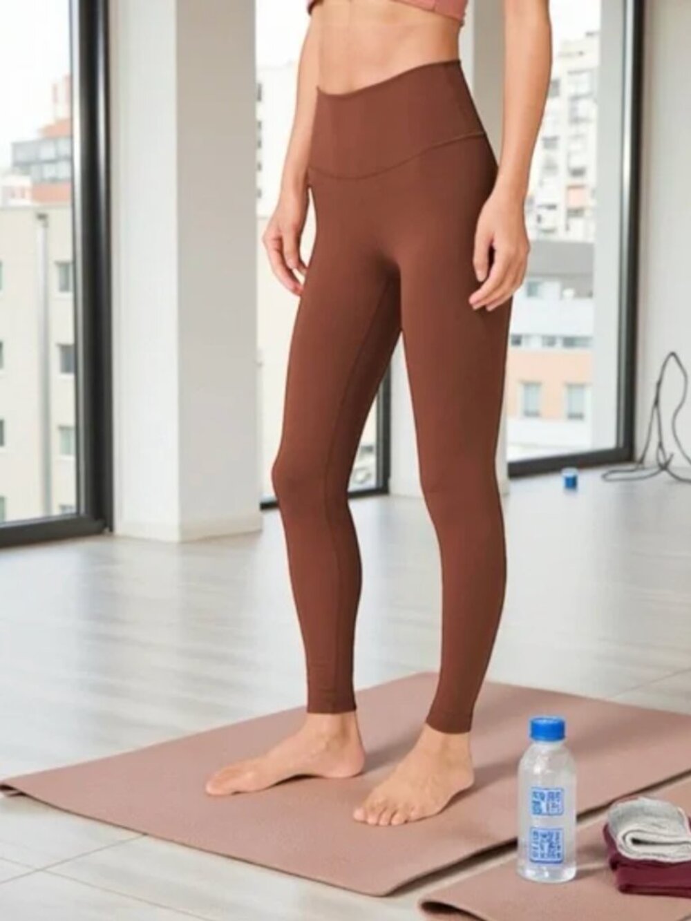 lululemon Wunder Under luxtreme leggings, 25" inseam, size 8, Ancient Copper